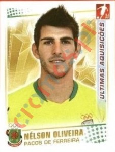 368 Nelson Oliveira (P.Ferreira) – Futebol 2010-11 Panini