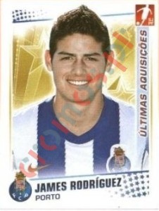 377 James Rodriguez (Porto) – Futebol 2010-11 Panini