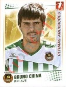378 Bruno China (Rio Ave) – Futebol 2010-11 Panini