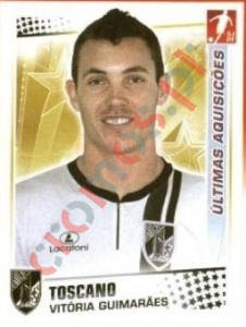 387 Toscano (V.Guimaraes) – Futebol 2010-11 Panini