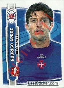 27 Rodrigo Arroz – Futebol 2009-2010 Panini