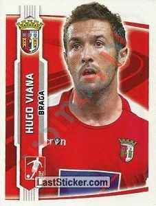 74 Hugo Viana – Futebol 2009-2010 Panini