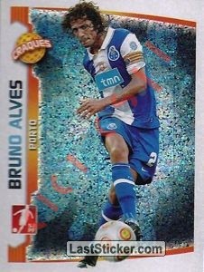 323 Bruno Alves(Porto) – Futebol 2009-2010 Panini