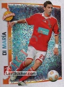 326 Angel Di Maria (Benfica) – Futebol 2009-2010 Panini