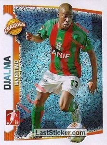 327 Djalma(Maritimo) – Futebol 2009-2010 Panini