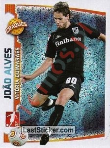 329 Joao Alves(Vitoria Guimaraes) – Futebol 2009-2010 Panini