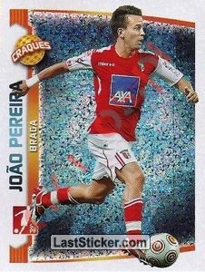 331 Joao Pereira(Braga) – Futebol 2009-2010 Panini