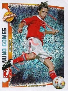 334 Nuno Gomes(Benfica) – Futebol 2009-2010 Panini