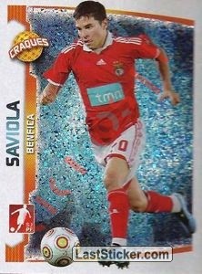 336 Javier Saviola (Benfica) – Futebol 2009-2010 Panini