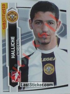126-bis Halliche – Futebol 2009-2010 Panini