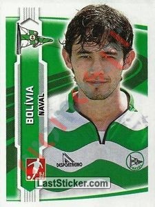 155 Bolivia – Futebol 2009-2010 Panini