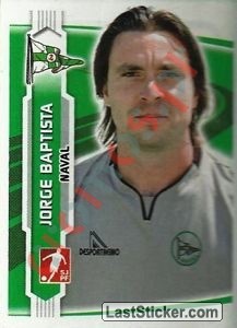 160 Jorge Baptista – Futebol 2009-2010 Panini