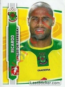 186 Ricardo – Futebol 2009-2010 Panini