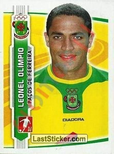 191 Leonel Olimpio – Futebol 2009-2010 Panini
