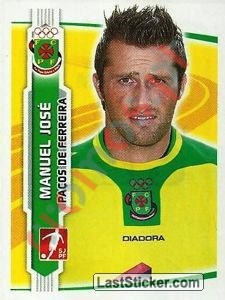 195 Manuel Jose – Futebol 2009-2010 Panini