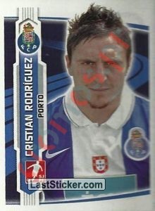 216 Cristian Rodríguez – Futebol 2009-2010 Panini