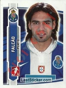 218 Radamel Falcao – Futebol 2009-2010 Panini