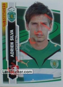 251-bis Adrien Silva – Futebol 2009-2010 Panini