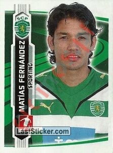 254 Matias Fernandez – Futebol 2009-2010 Panini