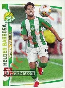 341 Helder Barbosa(Vitoria Setubal) – Futebol 2009-2010 Panini