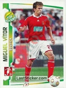 343 Miguel Vitor(Benfica) – Futebol 2009-2010 Panini