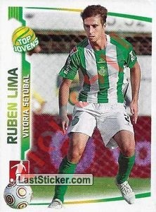 348 Ruben Lima(Vitoria Setubal) – Futebol 2009-2010 Panini