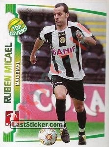 349 Ruben Micael(Nacional) – Futebol 2009-2010 Panini