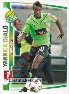 351 Yannick Djalo(Sporting) – Futebol 2009-2010 Panini