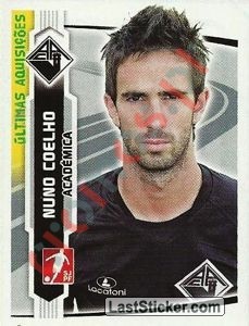 353 Nuno Coelho(Academica) – Futebol 2009-2010 Panini