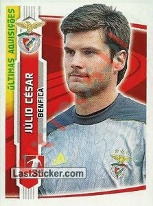 358 Julio Cesar(Benfica) – Futebol 2009-2010 Panini