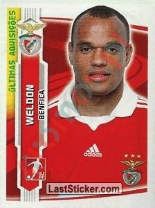 361 Weldon(Benfica) – Futebol 2009-2010 Panini