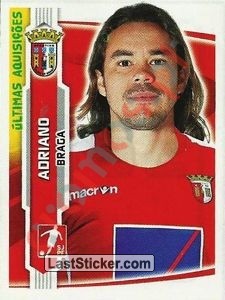 362 Adriano(Braga) – Futebol 2009-2010 Panini