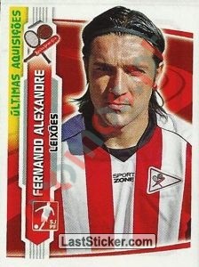 363 Fernando Alexandre(Leixoes) – Futebol 2009-2010 Panini