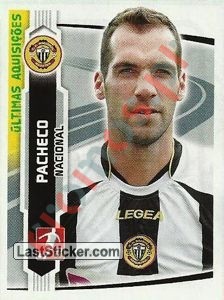 366 Pacheco(Nacional) – Futebol 2009-2010 Panini