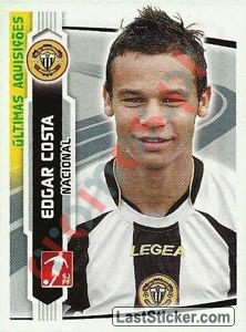 368 Edgar Costa(Nacional) – Futebol 2009-2010 Panini