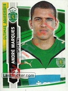 380 Andre Marques(Sporting) – Futebol 2009-2010 Panini