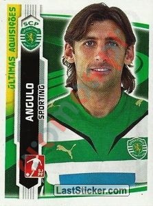 381 Angulo(Sporting) – Futebol 2009-2010 Panini
