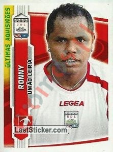 383 Ronny(Uniao Leiria) – Futebol 2009-2010 Panini