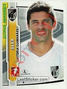 386 Alex(Vitoria Guimaraes) – Futebol 2009-2010 Panini