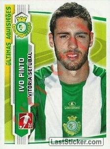 387 Ivo Pinto(Vitoria Setubal) – Futebol 2009-2010 Panini