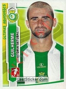388 Guilherme(Vitoria Setubal) – Futebol 2009-2010 Panini