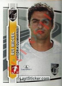 292 Rui Miguel – Futebol 2009-2010 Panini