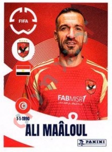 43 Ali Maâloul – FIFA Club World Cup 2025 Panini