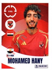 44 Mohamed Hany – FIFA Club World Cup 2025 Panini