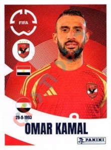 47 Omar Kamal – FIFA Club World Cup 2025 Panini