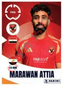 49 Marawan Attia – FIFA Club World Cup 2025 Panini