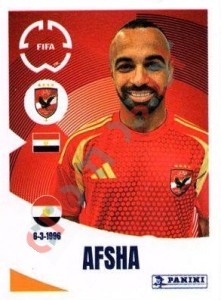 50 Afsha – FIFA Club World Cup 2025 Panini