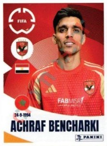 53 Achraf Bencharki – FIFA Club World Cup 2025 Panini