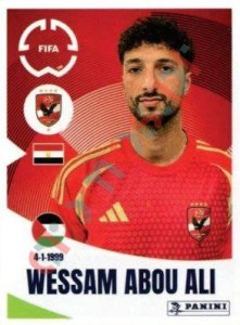 54 Wessam Abou Ali – FIFA Club World Cup 2025 Panini