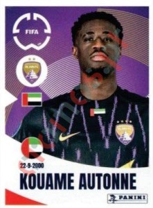 445 Kouame Autonne – FIFA Club World Cup 2025 Panini